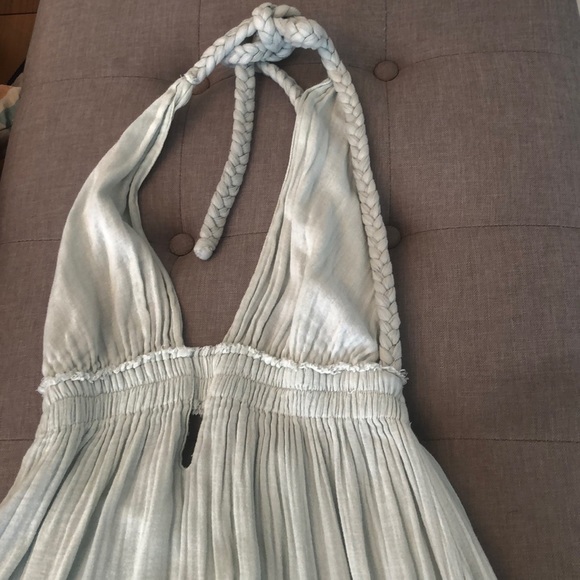 Love Shack Fancy Braided Halter Maxi - Picture 3 of 7